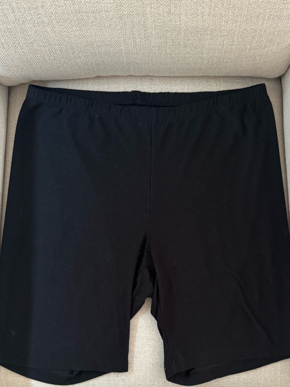 just be Black Stretch Bike Shorts